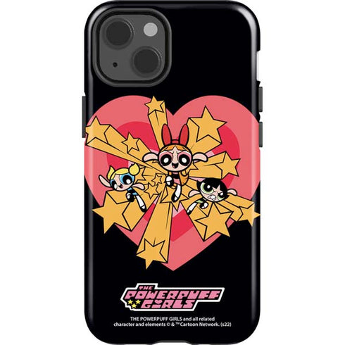 Cartoon Network Powerpuff Girls Gold Stars iPhone 13 Impact Case