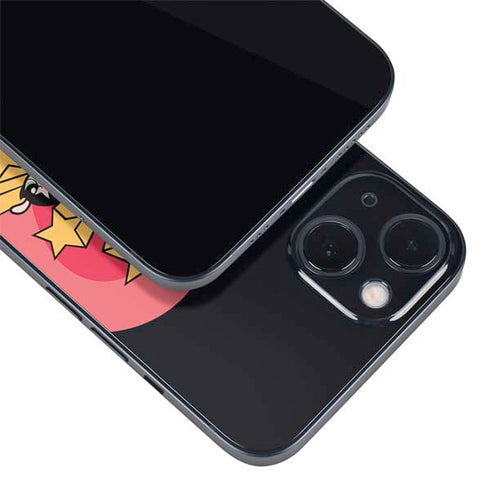 Cartoon Network Powerpuff Girls Gold Stars iPhone 14 Plus Skin