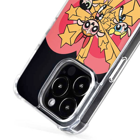 Cartoon Network Powerpuff Girls Gold Stars iPhone 15 Pro Max MagSafe Case