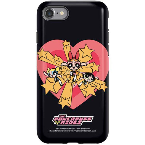 Cartoon Network Powerpuff Girls Gold Stars iPhone SE (2nd & 3rd Gen) Pro Case