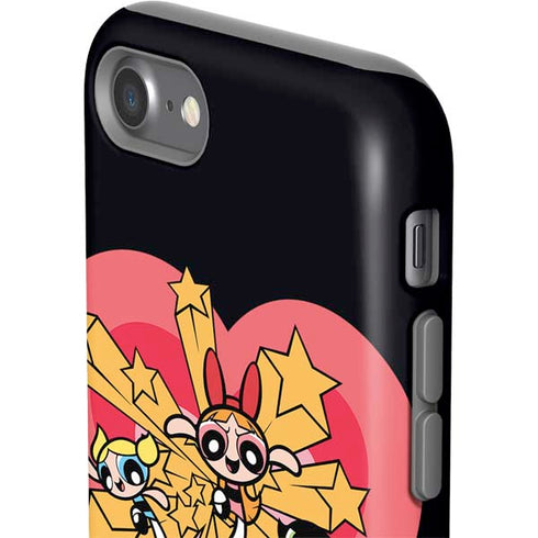 Cartoon Network Powerpuff Girls Gold Stars iPhone SE (2nd & 3rd Gen) Pro Case