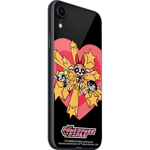 Cartoon Network Powerpuff Girls Gold Stars iPhone SE (2nd & 3rd Gen) Skin
