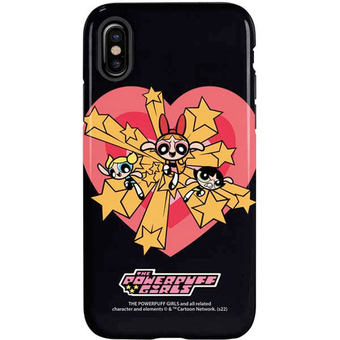 Cartoon Network Powerpuff Girls Gold Stars iPhone X Pro Case