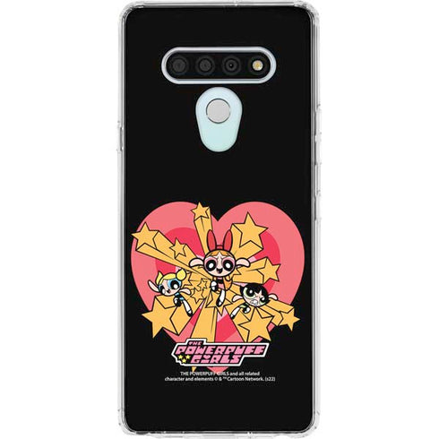 Cartoon Network Powerpuff Girls Gold Stars LG Stylo 6 Clear Case