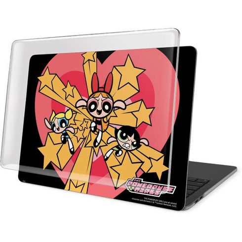Cartoon Network Powerpuff Girls Gold Stars MacBook Pro 13in (2020) Case plus Skin