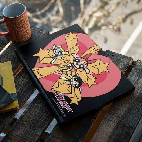 Cartoon Network Powerpuff Girls Gold Stars MSI GS65 Stealth Laptop Skin