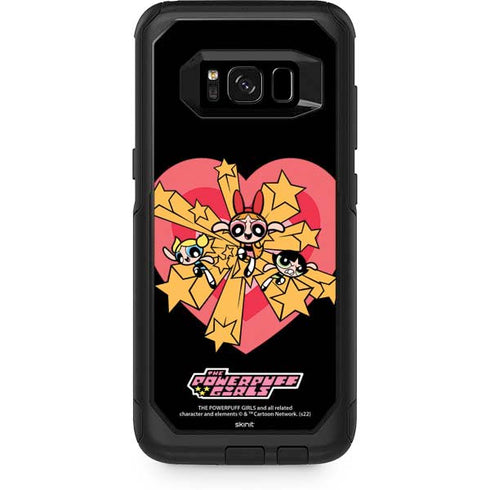Cartoon Network Powerpuff Girls Gold Stars Otterbox Commuter Galaxy Skin