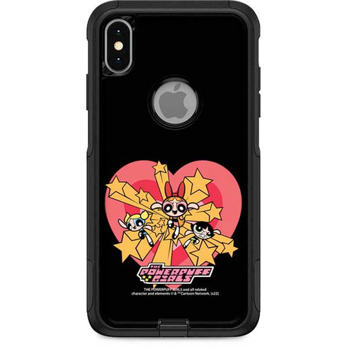 Cartoon Network Powerpuff Girls Gold Stars Otterbox Commuter iPhone Skin