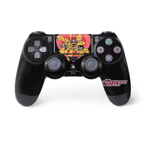 Cartoon Network Powerpuff Girls Gold Stars PS4 Controller Skin