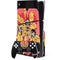Cartoon Network Powerpuff Girls Gold Stars PS5 Slim Disk Bundle Skin