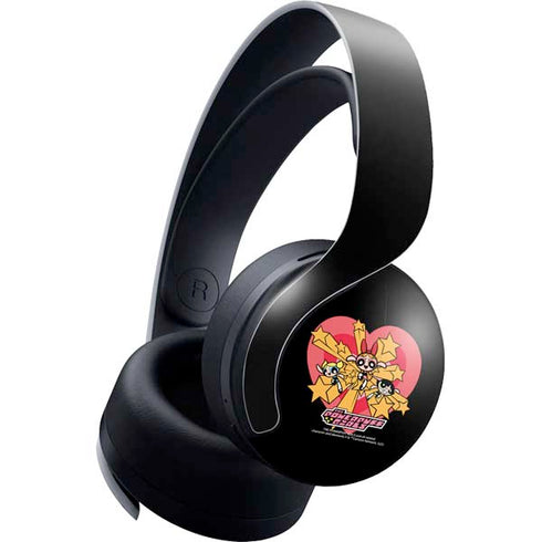 Cartoon Network Powerpuff Girls Gold Stars PULSE 3D Wireless Headset for PS5 Skin