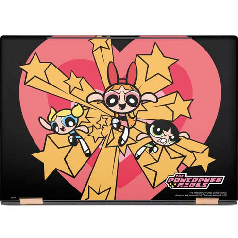 Cartoon Network Powerpuff Girls Gold Stars HP Spectre Skin