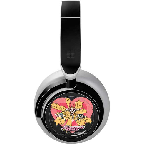 Cartoon Network Powerpuff Girls Gold Stars Surface Headphones Skin