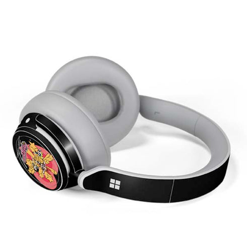 Cartoon Network Powerpuff Girls Gold Stars Surface Headphones Skin