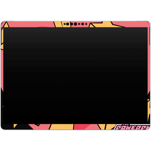 Cartoon Network Powerpuff Girls Gold Stars Surface Pro 8 Skin