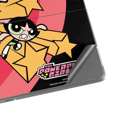 Cartoon Network Powerpuff Girls Gold Stars Surface Pro 8 Skin