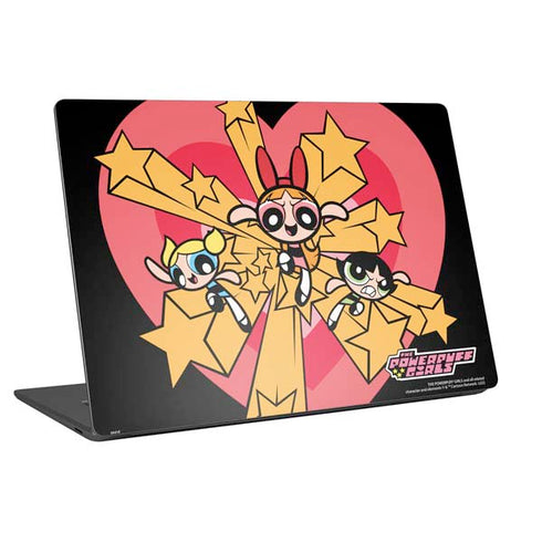 Cartoon Network Powerpuff Girls Gold Stars Universal Laptop 13in (10.6 x 7.6in) Skin