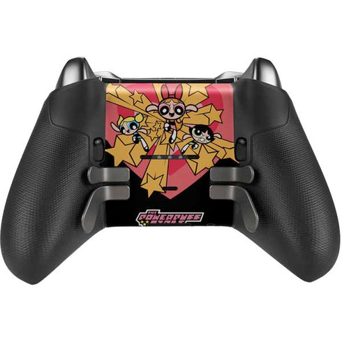 Cartoon Network Powerpuff Girls Gold Stars Xbox Elite Wireless Controller Series 2 Skin