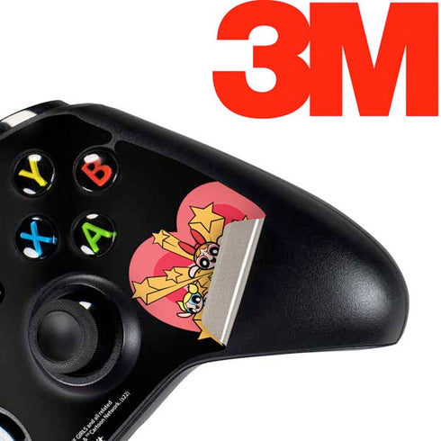 Cartoon Network Powerpuff Girls Gold Stars Xbox One Controller Skin
