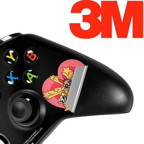 Cartoon Network Powerpuff Girls Gold Stars Xbox One S Controller Skin