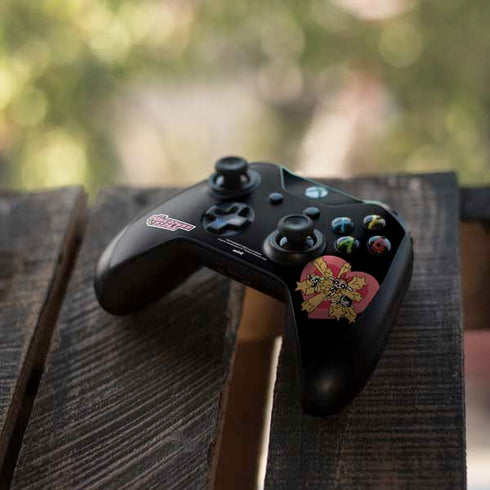 Cartoon Network Powerpuff Girls Gold Stars Xbox One S Controller Skin