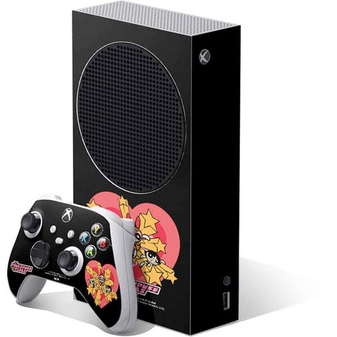 Cartoon Network Powerpuff Girls Gold Stars Xbox Series S Skins