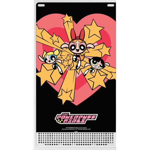 Cartoon Network Powerpuff Girls Gold Stars Xbox Series S Skins