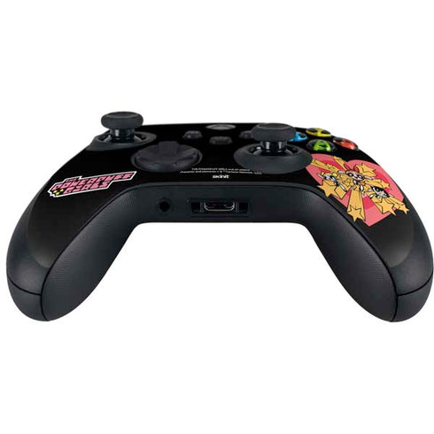 Cartoon Network Powerpuff Girls Gold Stars Xbox Series X Controller Skin