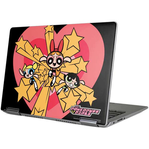 Cartoon Network Powerpuff Girls Gold Stars Yoga 710 14in Skin