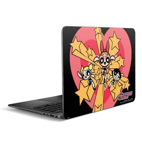 Cartoon Network Powerpuff Girls Gold Stars Zenbook UX305FA 13.3in Skin