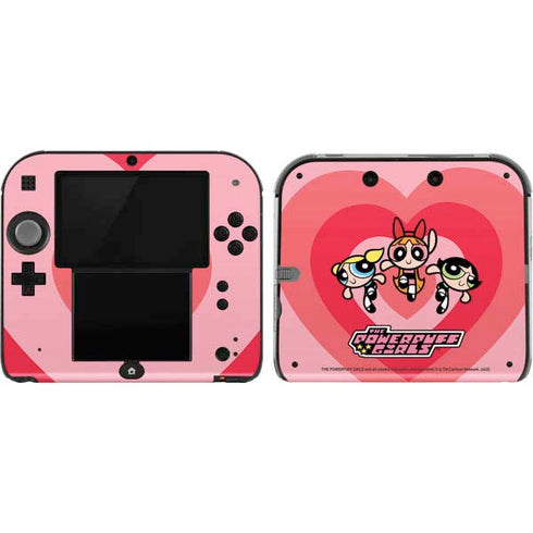Cartoon Network Powerpuff Girls Hearts Nintendo 2DS Skin