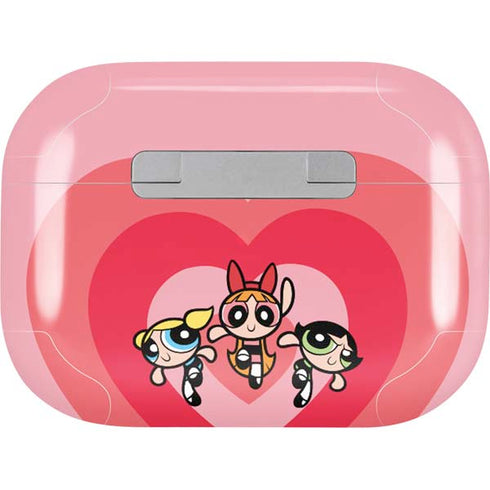 Cartoon Network Powerpuff Girls Hearts AirPods Pro 2nd Gen Skin