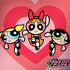 Cartoon Network Powerpuff Girls Hearts Dell Alienware Skin
