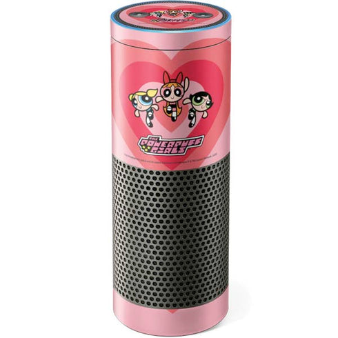 Cartoon Network Powerpuff Girls Hearts Amazon Echo Skin