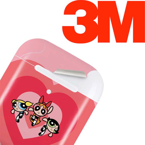 Cartoon Network Powerpuff Girls Hearts Apple AirPods 2 Skin