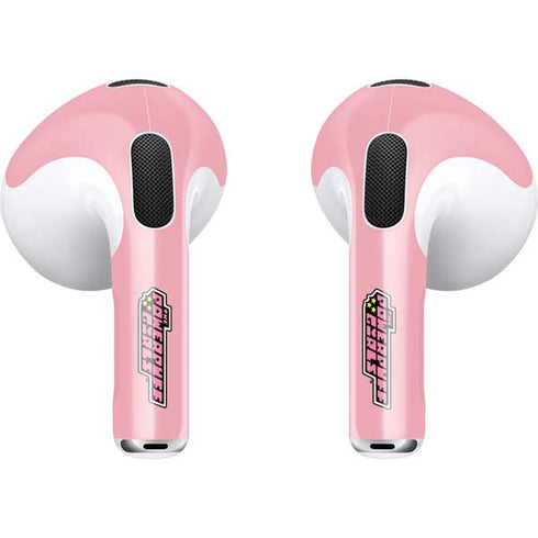Cartoon Network Powerpuff Girls Hearts Apple AirPods (3rd Gen 2021) Skin