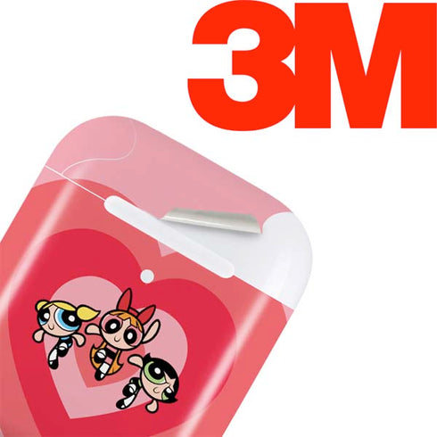 Cartoon Network Powerpuff Girls Hearts Apple AirPods Skin