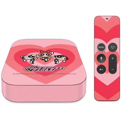 Cartoon Network Powerpuff Girls Hearts Apple TV Skin
