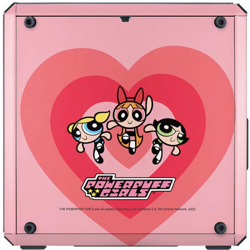 Cartoon Network Powerpuff Girls Hearts Cooler Master MasterBox Q300L Mini Tower Skin