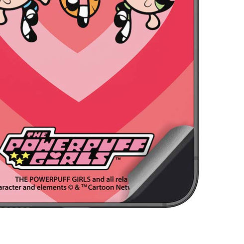 Cartoon Network Powerpuff Girls Hearts Galaxy A14 5G Skin