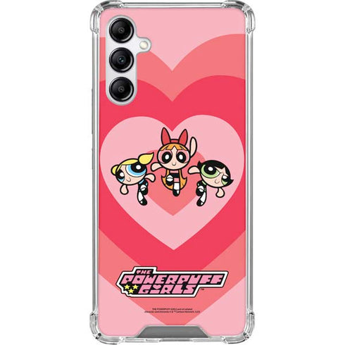 Cartoon Network Powerpuff Girls Hearts Galaxy A15 5G Clear Case