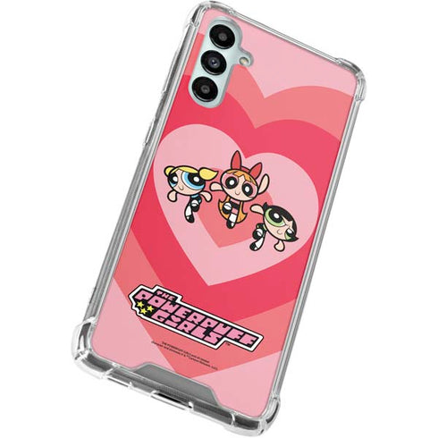 Cartoon Network Powerpuff Girls Hearts Galaxy A15 5G Clear Case