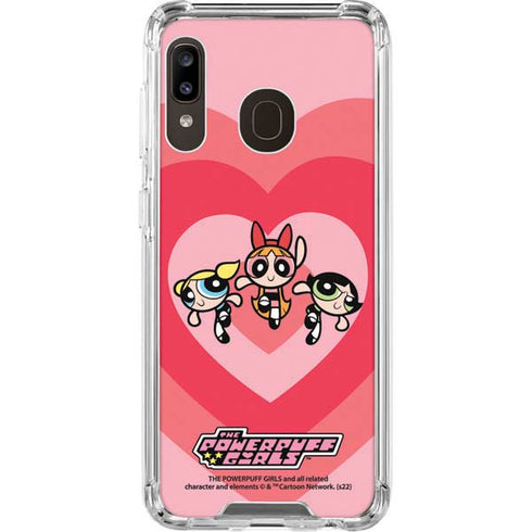 Cartoon Network Powerpuff Girls Hearts Galaxy A30 Clear Case