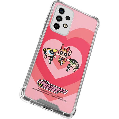 Cartoon Network Powerpuff Girls Hearts Galaxy A33 5G Clear Case
