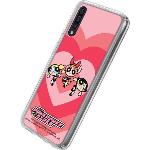 Cartoon Network Powerpuff Girls Hearts Galaxy A50 Clear Case