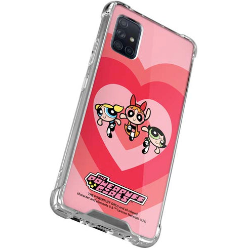 Cartoon Network Powerpuff Girls Hearts Galaxy A71 5G Clear Case