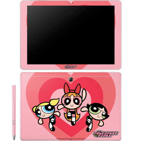 Cartoon Network Powerpuff Girls Hearts Galaxy Book 12in Skin