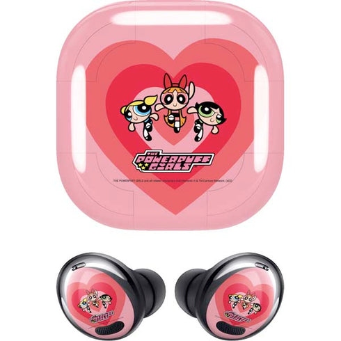 Cartoon Network Powerpuff Girls Hearts Galaxy Buds Pro Skin