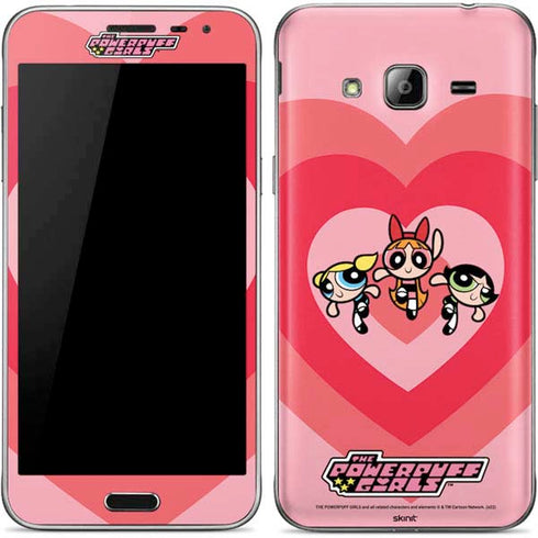 Cartoon Network Powerpuff Girls Hearts Galaxy J3 Skin