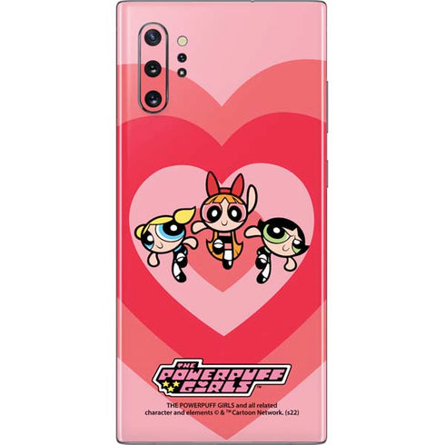 Cartoon Network Powerpuff Girls Hearts Galaxy Note 10 Plus Skin